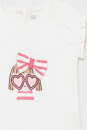Mayoral Kız Bebek 2'li T-shirt Seti - Thumbnail