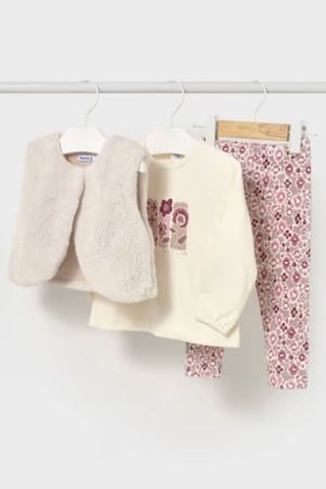 Mayoral - Mayoral Kız Bebek 3'lü Takım