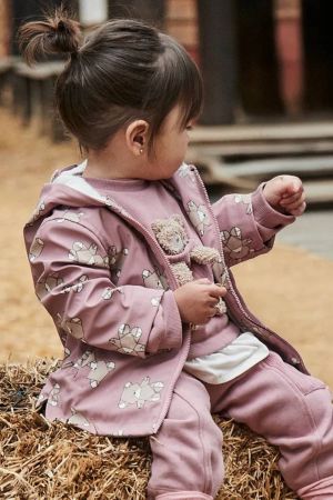 mayoral - Mayoral Kız Bebek Ayıcıklı Yağmurluk