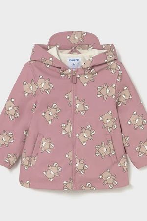 Mayoral Kız Bebek Ayıcıklı Yağmurluk - Thumbnail