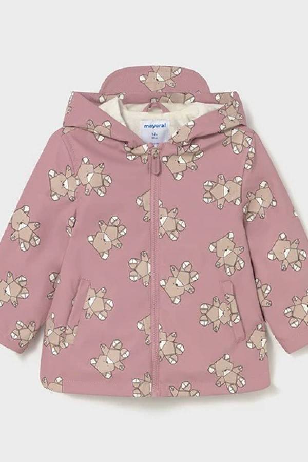 Mayoral Kız Bebek Ayıcıklı Yağmurluk