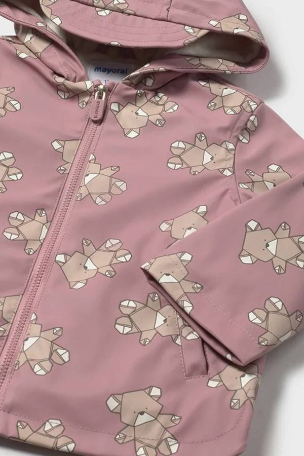 Mayoral Kız Bebek Ayıcıklı Yağmurluk