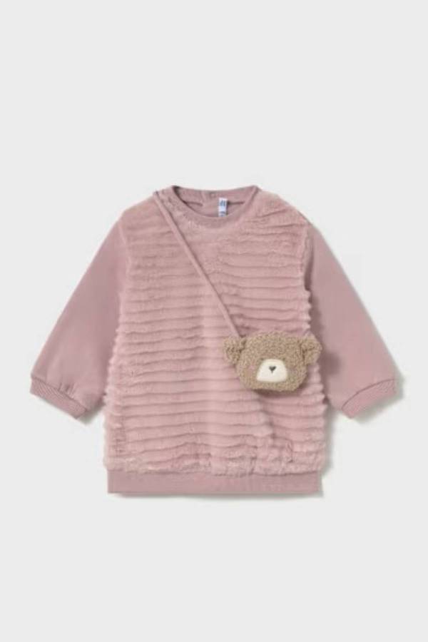 Mayoral Kız Bebek Çantalı Elbise