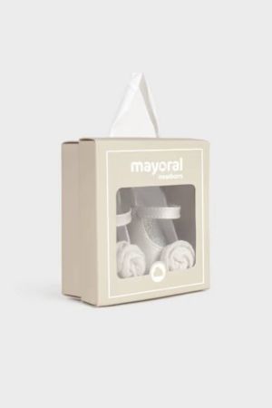 Mayoral Kız Bebek Çiçekli Ayakkabı - Thumbnail