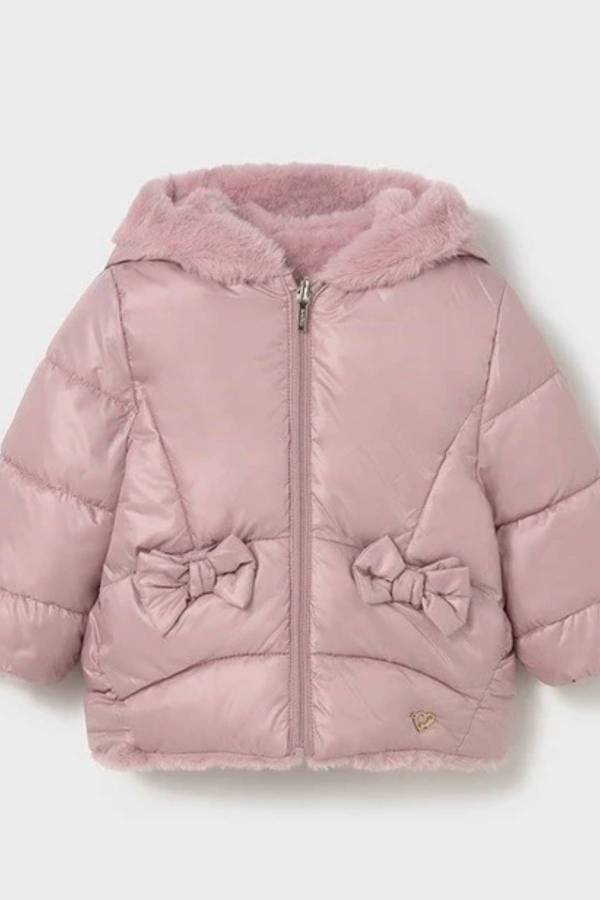 Mayoral Kız Bebek Çift Taraflı Kürklü Mont