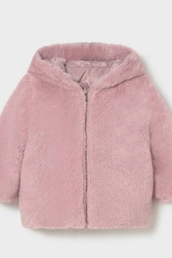 Mayoral Kız Bebek Çift Taraflı Kürklü Mont