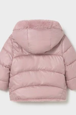 Mayoral Kız Bebek Çift Taraflı Kürklü Mont - Thumbnail