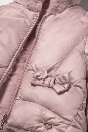 Mayoral Kız Bebek Çift Taraflı Kürklü Mont - Thumbnail