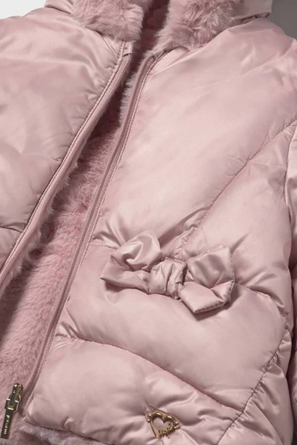 Mayoral Kız Bebek Çift Taraflı Kürklü Mont