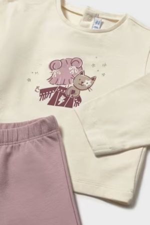 Mayoral Kız Bebek Eşofman 3 Parça Takım - Thumbnail