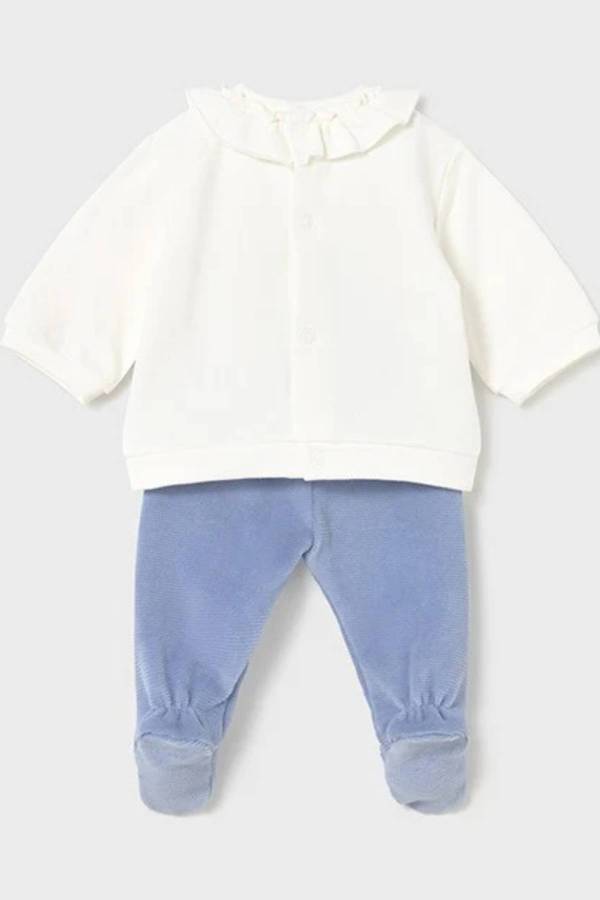 Mayoral Kız Bebek Kadife Takım