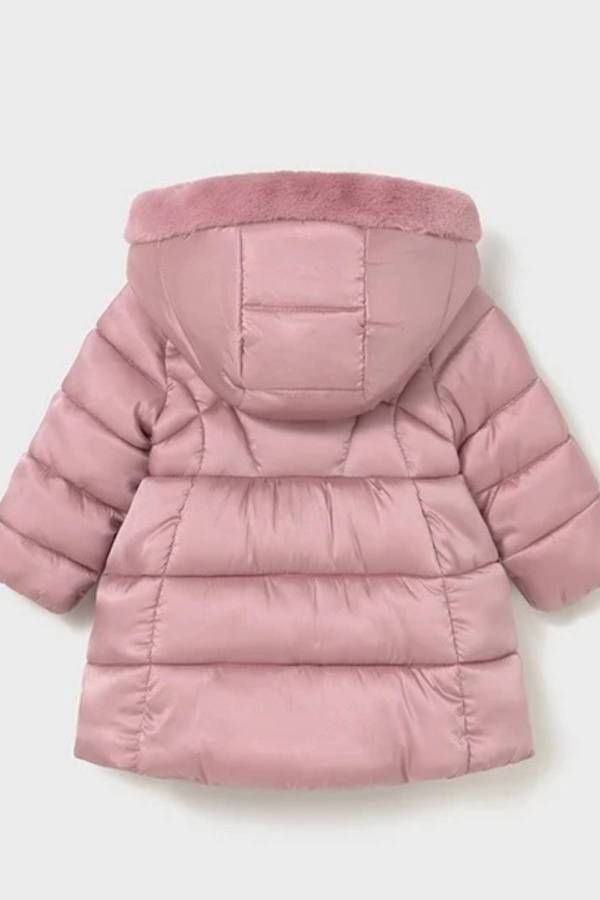 Mayoral Kız Bebek Kapşonlu Uzun Mont