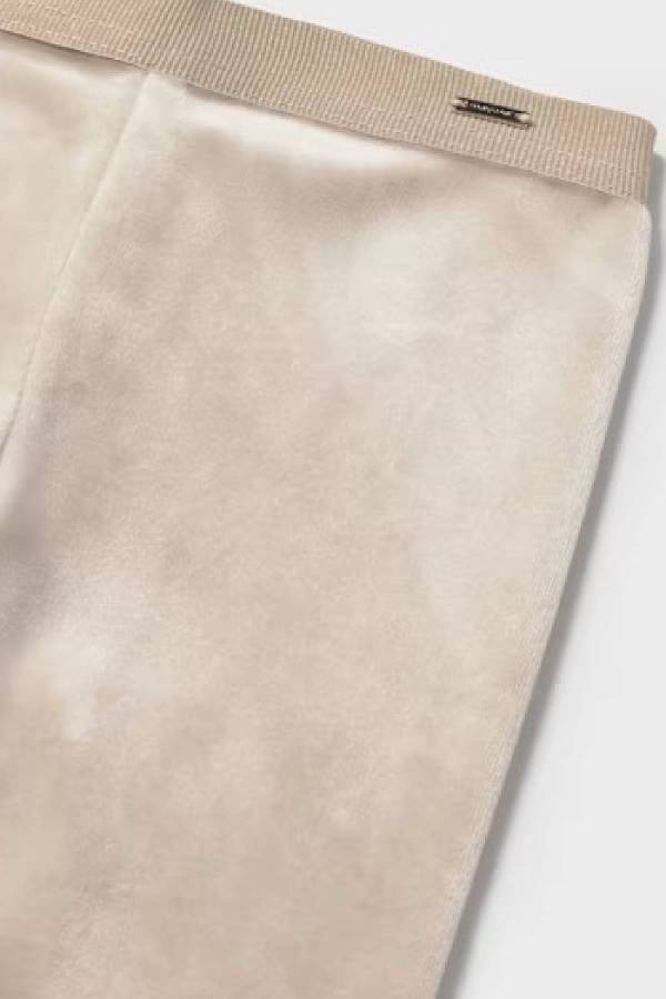 Mayoral Kız Bebek Krem Kadife Tayt