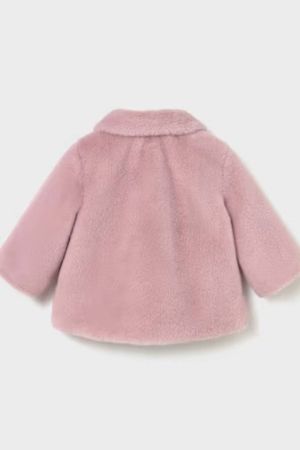 Mayoral Kız Bebek Kürk Mont - Thumbnail