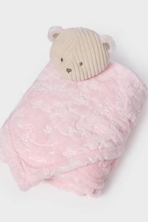 Mayoral - Mayoral Kız Bebek Kürklü Battaniye