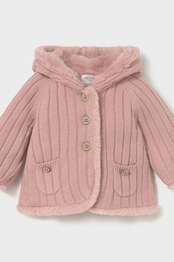 Mayoral Kız Bebek Kürklü Ceket