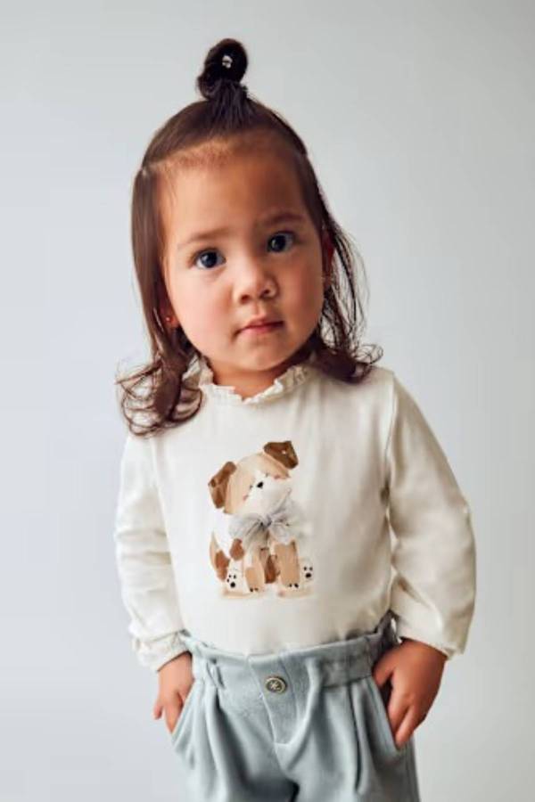 Mayoral Kız Bebek Mavi Şort Etek