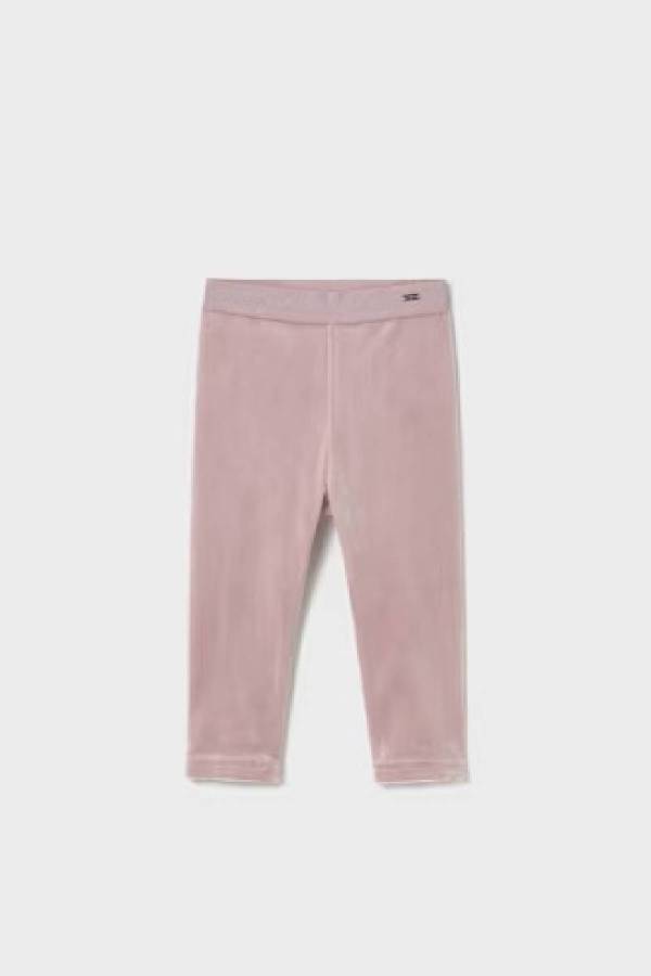 Mayoral Kız Bebek Pembe Kadife Tayt