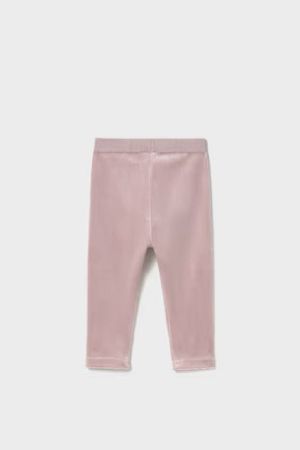 Mayoral Kız Bebek Pembe Kadife Tayt - Thumbnail