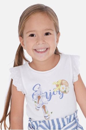Mayoral Kız Bebek T-shirt - Thumbnail