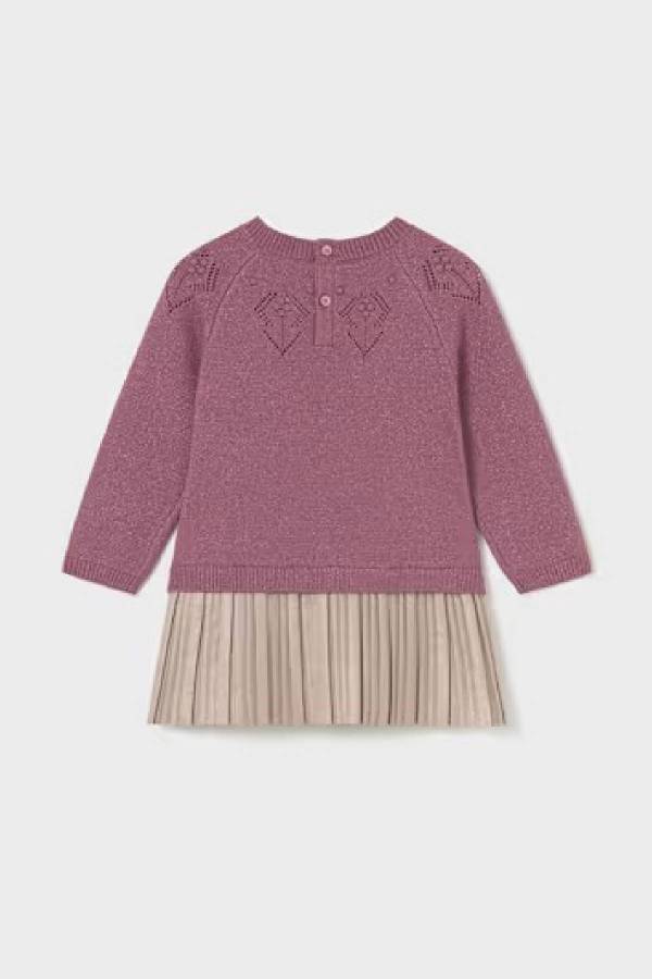 Mayoral Kız Bebek Triko Elbise