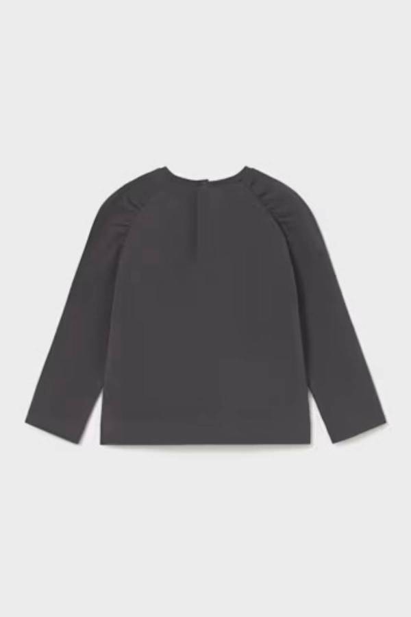 Mayoral Kız Bebek Uzun Kollu Antrasit Basic