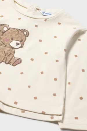 Mayoral Kız Bebek Uzun Kollu T-shrit - Thumbnail
