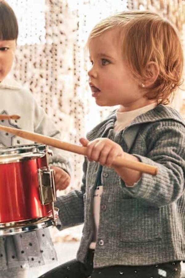 Mayoral Kız Bebek Yakası Fırfırlı Örme Ceket