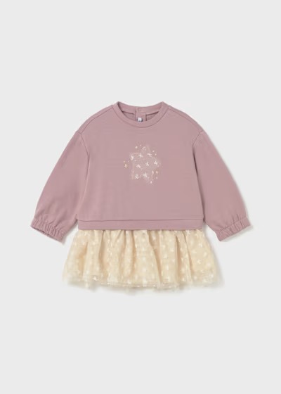 Mayoral Kız Bebek Yıldız Tül Elbise