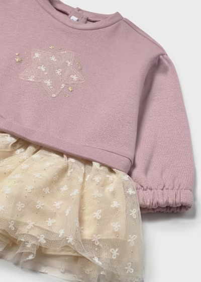 Mayoral Kız Bebek Yıldız Tül Elbise