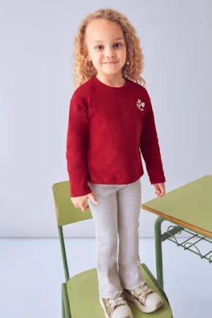 Mayoral Kız Çocuk Baskılı Uzun Kol Basic - Thumbnail