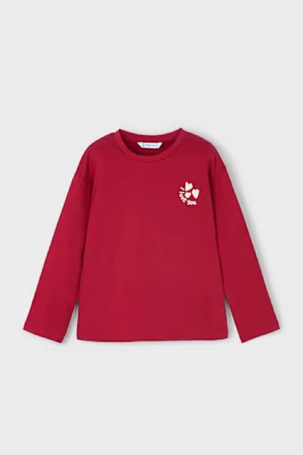 Mayoral Kız Çocuk Baskılı Uzun Kol Basic
