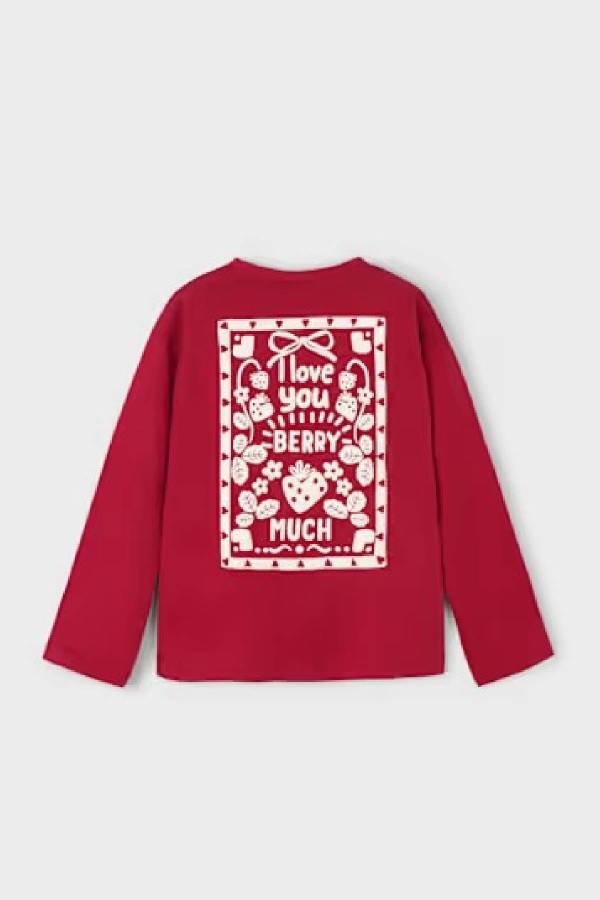 Mayoral Kız Çocuk Baskılı Uzun Kol Basic