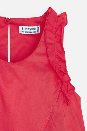 Mayoral Kız Çocuk Bluz Kısa Pantolon 2'li Takım - Thumbnail
