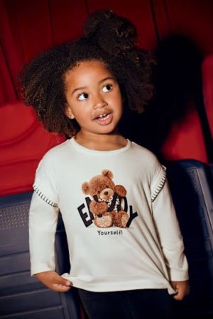 Mayoral - Mayoral Kız Çocuk Bluz Krem