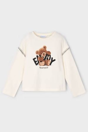 Mayoral Kız Çocuk Bluz Krem - Thumbnail