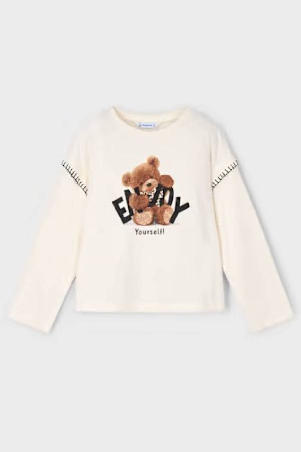 Mayoral Kız Çocuk Bluz Krem