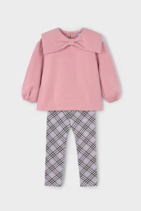 Mayoral Kız Çocuk Ekoseli Takım