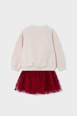 Mayoral Kız Çocuk Etek Sweatshrit Takım - Thumbnail