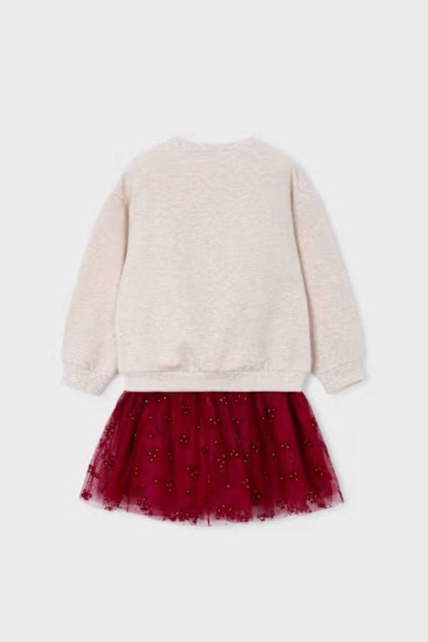 Mayoral Kız Çocuk Etek Sweatshrit Takım