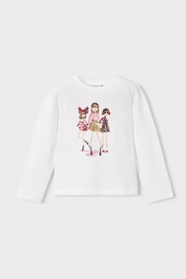 Mayoral Kız Çocuk Figürlü Basic