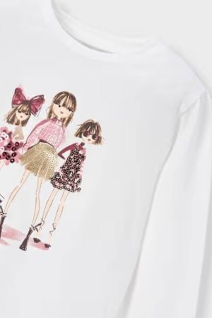 Mayoral Kız Çocuk Figürlü Basic - Thumbnail