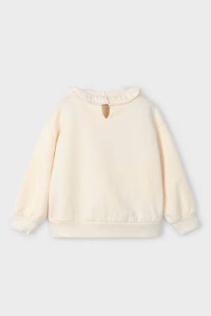 Mayoral Kız Çocuk Fırfır Yaka Sweatshrit - Thumbnail
