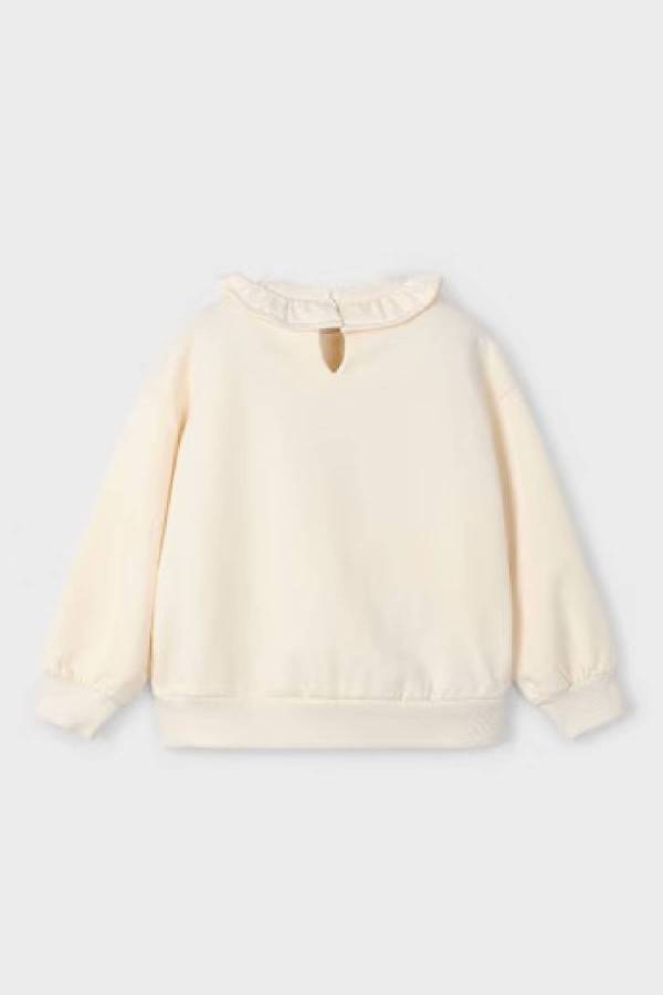 Mayoral Kız Çocuk Fırfır Yaka Sweatshrit