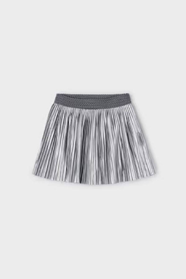 Mayoral Kız Çocuk Gri Pileli Etek