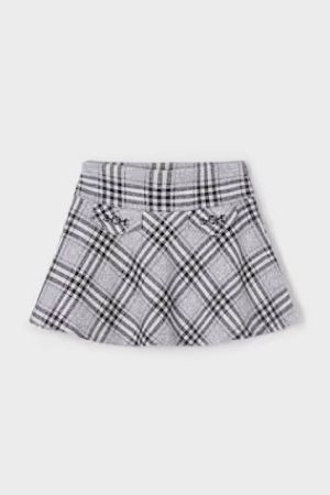 Mayoral Kız Çocuk Jakarlı Ekose Etek - Thumbnail