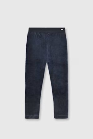 Mayoral - Mayoral Kız Çocuk Kadife Lacivert Tayt