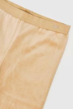 Mayoral Kız Çocuk Krem Kadife Tayt - Thumbnail