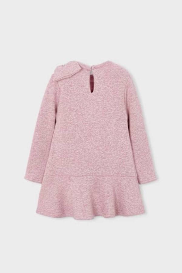 Mayoral Kız Çocuk Örme Elbise Pembe Simli