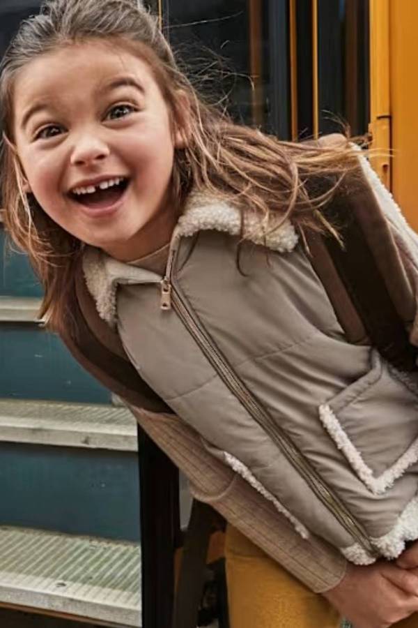 Mayoral Kız Çocuk Peluş Yün Yelek